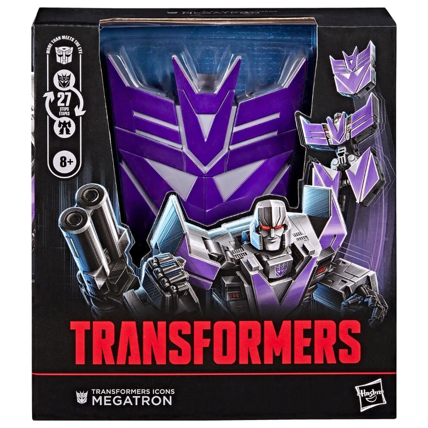 Transformers - Transformers Icons Megatron Figur 17 cm Produktfoto