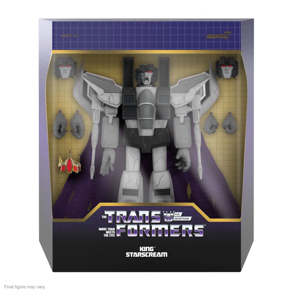 Transformers Ultimates Actionfigur King Starscream (Fallen) 18 cm Produktfoto