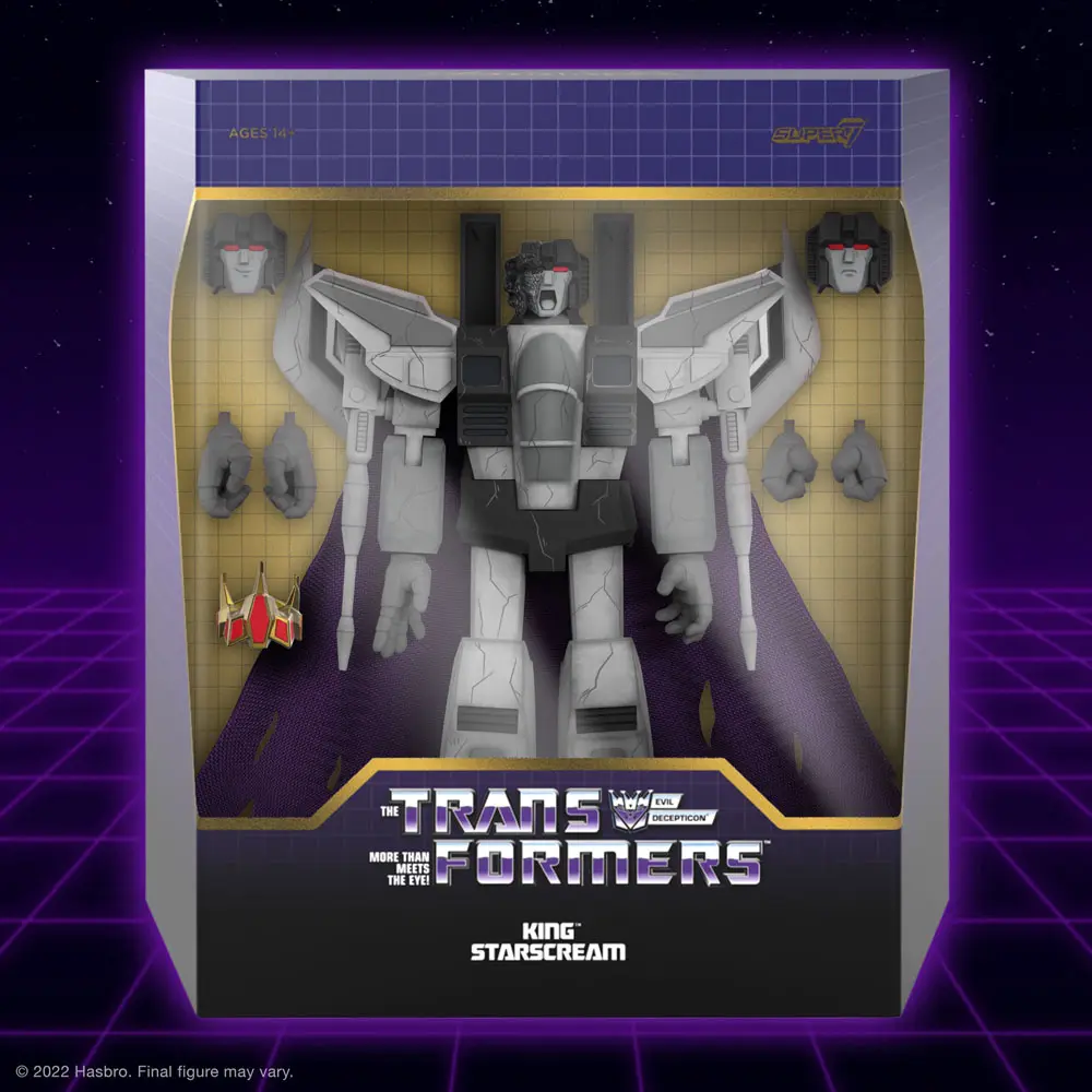 Transformers Ultimates Actionfigur King Starscream (Fallen) 18 cm Produktfoto