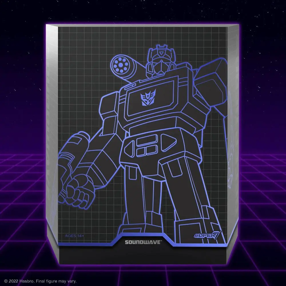 Transformers Ultimates Actionfigur Soundwave G1 18 cm termékfotó