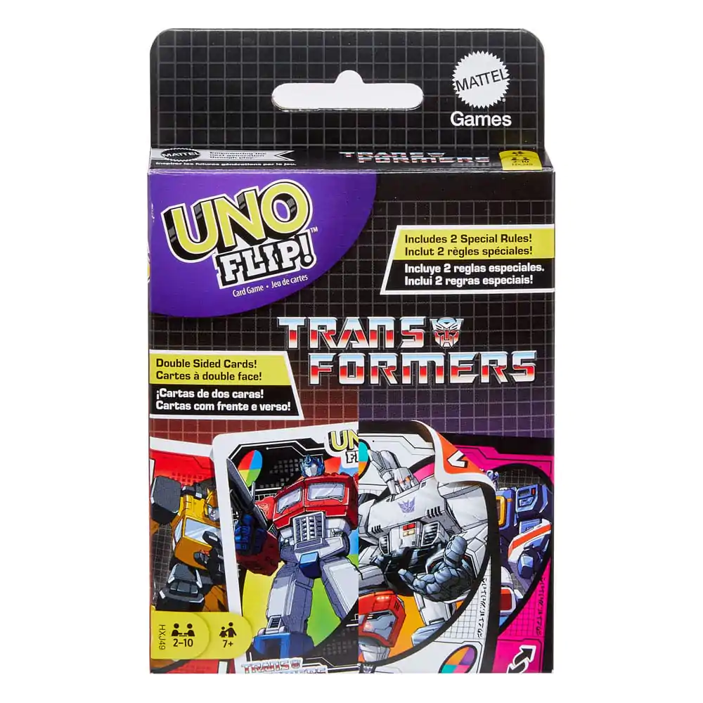 Transformers UNO Flip! Kartenspiel termékfotó