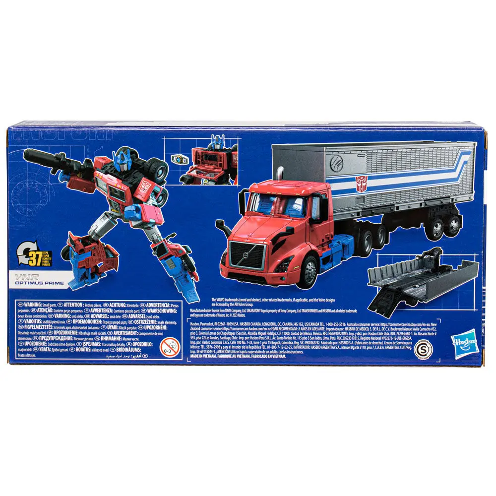 Transformers Volvo VNR Optimus Prime figur 17cm Produktfoto
