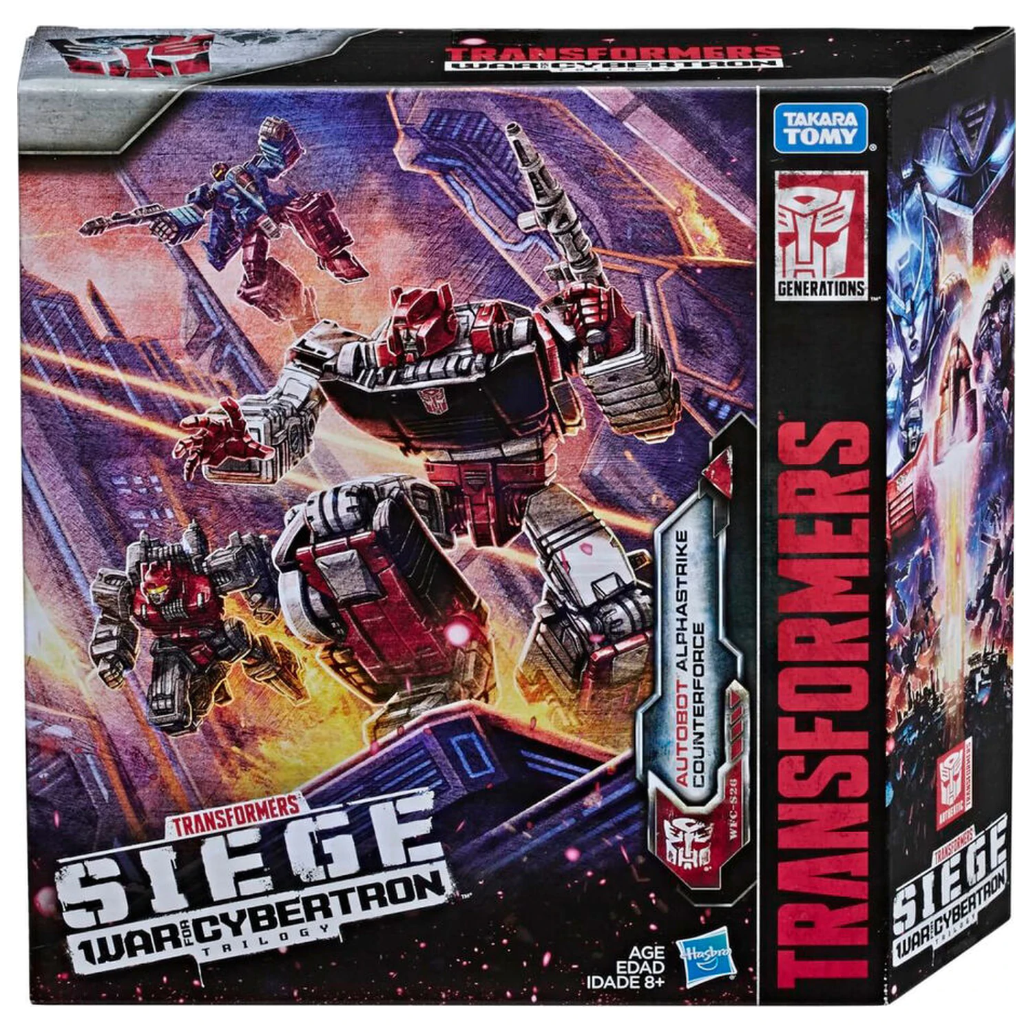 Transformers War For Cybertron Alphastrike Counterforce Figur 13 cm Produktfoto
