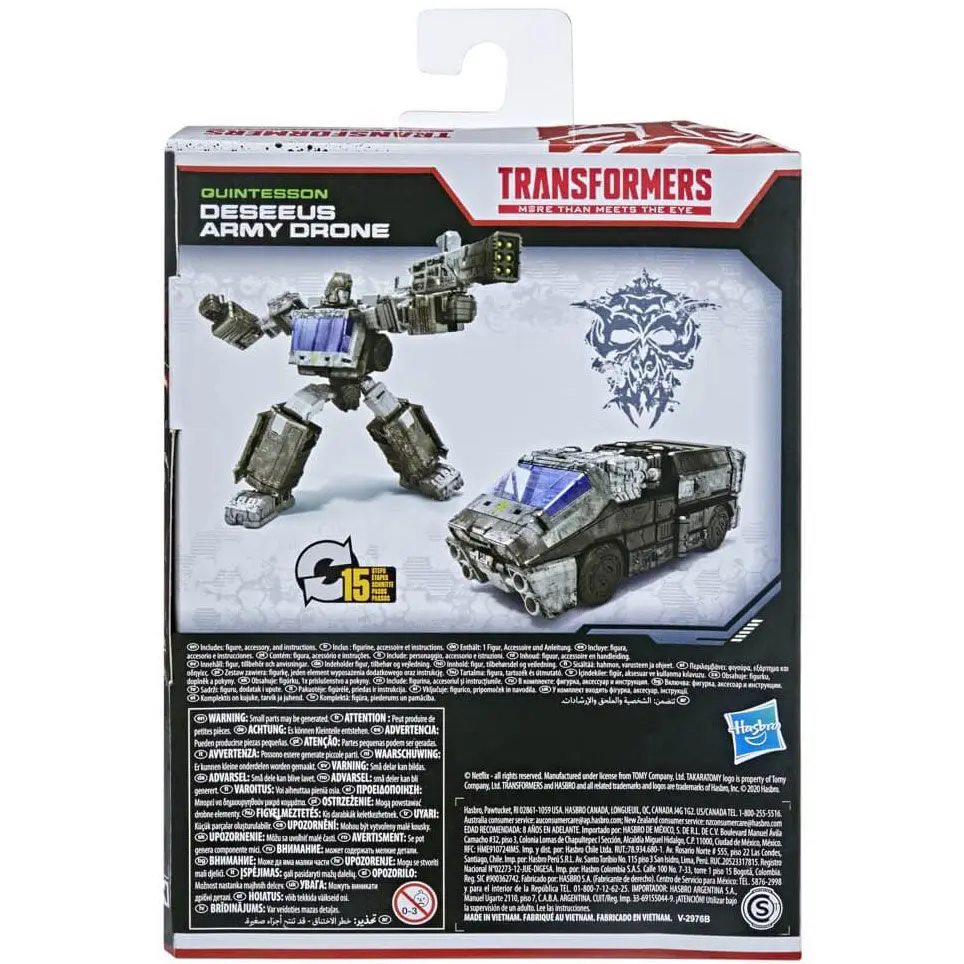 Transformers War for Cybertron Deseeus Army Drone Figur Produktfoto