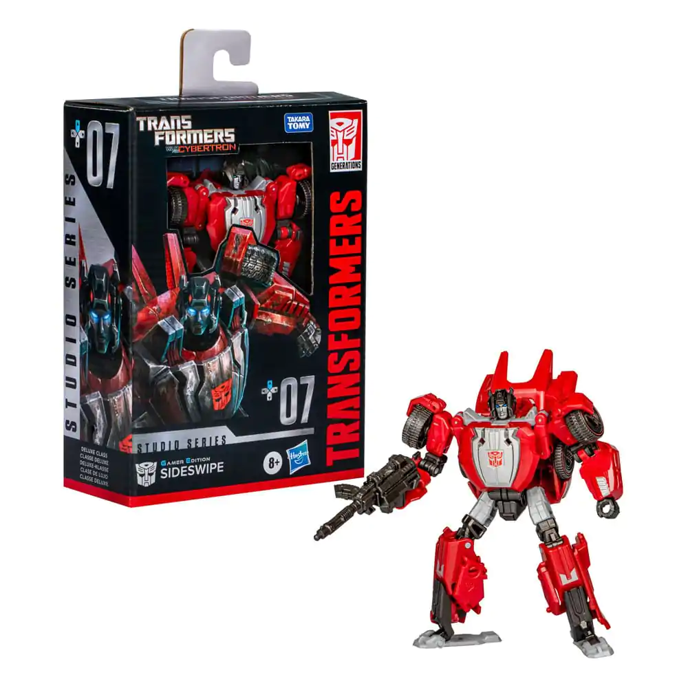 Transformers: War for Cybertron Studio Series Deluxe Class Actionfigur Gamer Edition Sideswipe 11 cm termékfotó