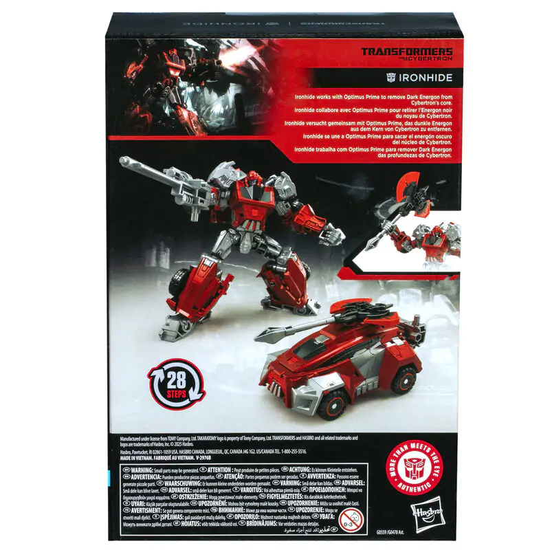 Transformers War for Cybertron Studio Series Ironhide Figur 16cm Produktfoto