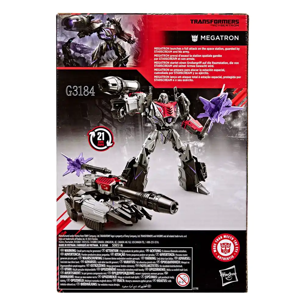Transformers: War for Cybertron Studio Series Voyager Class Action Figur Megatron 16 cm Produktfoto