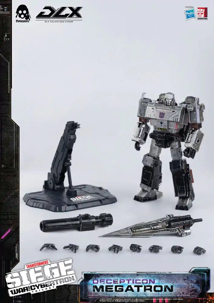 Transformers: War for Cybertron Trilogy DLX Actionfigur 1/6 Megatron 25 cm Produktfoto