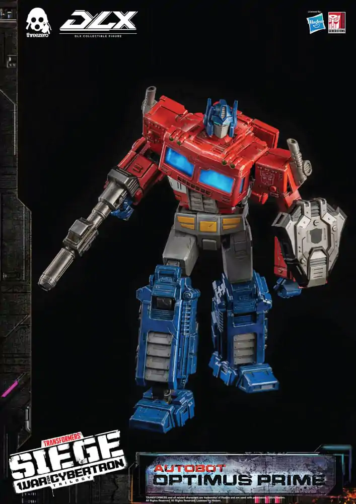 Transformers: War for Cybertron Trilogy DLX Actionfigur 1/6 Optimus Prime 25 cm Produktfoto