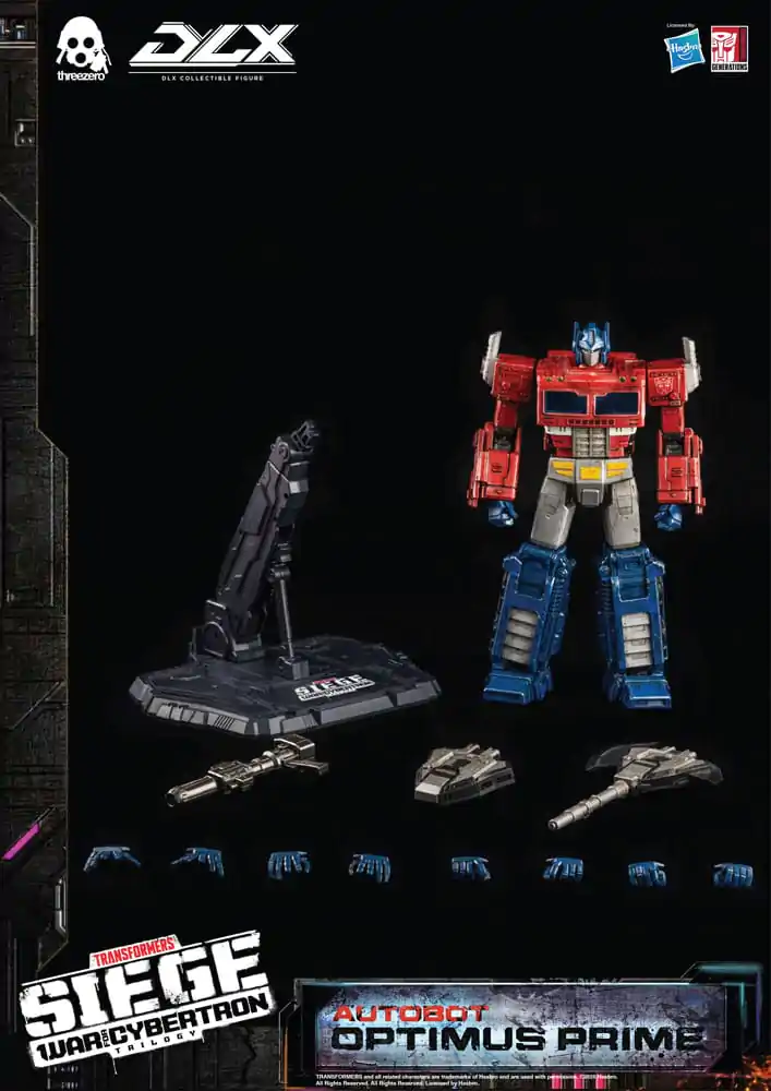 Transformers: War for Cybertron Trilogy DLX Actionfigur 1/6 Optimus Prime 25 cm Produktfoto