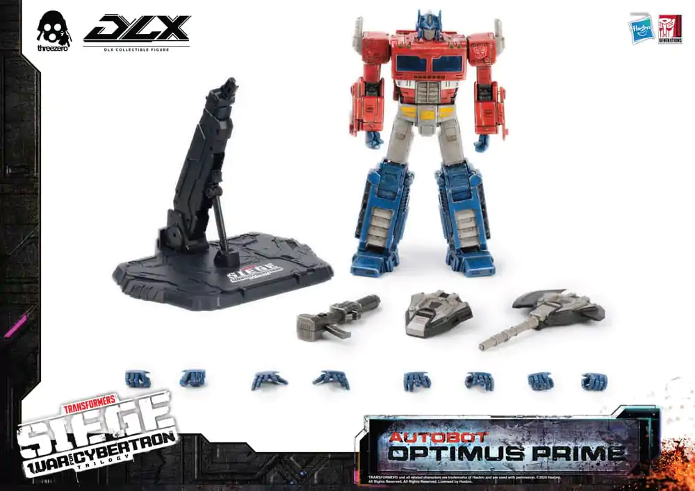 Transformers: War for Cybertron Trilogy DLX Actionfigur 1/6 Optimus Prime 25 cm Produktfoto