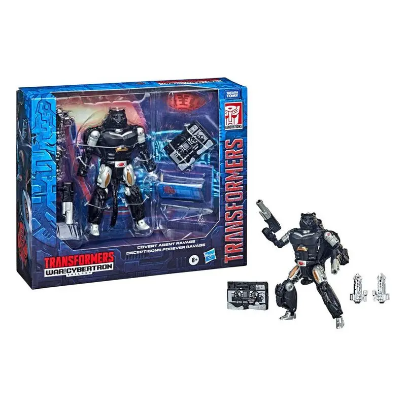 Beast Wars: Transformers WFC Deluxe Actionfiguren Covert Agent Ravage & Decepticon Forever Ravage Produktfoto