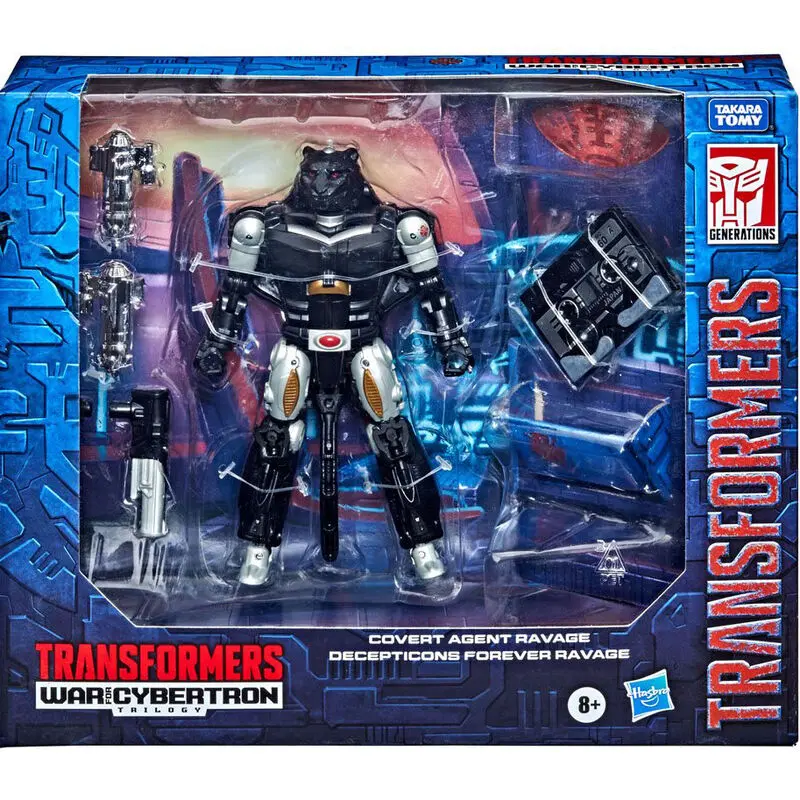 Beast Wars: Transformers WFC Deluxe Actionfiguren Covert Agent Ravage & Decepticon Forever Ravage Produktfoto