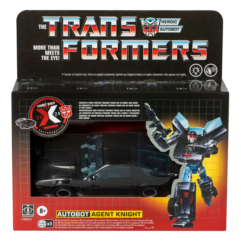 Transformers x Knight Rider Actionfigur Autobot Agent Knight 16 cm Produktfoto