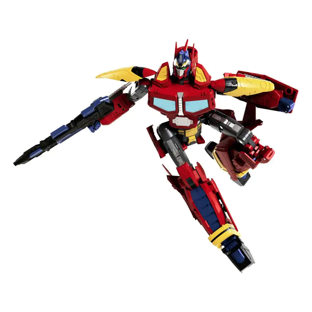 Transformers x Macross 7 Synergenex Actionfigur Basara Prime Produktfoto