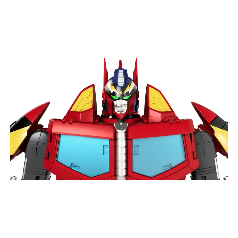 Transformers x Macross 7 Synergenex Actionfigur Basara Prime Produktfoto