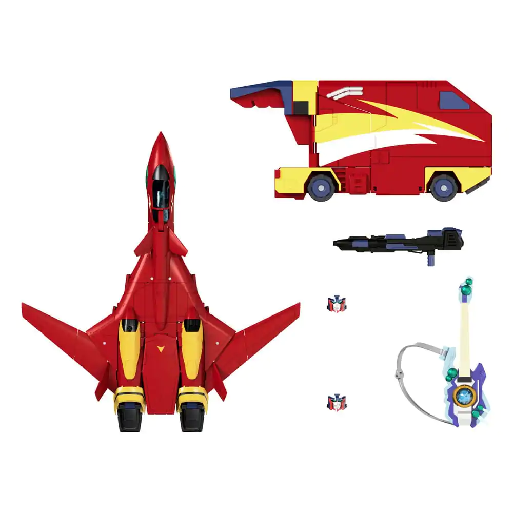 Transformers x Macross 7 Synergenex Actionfigur Basara Prime Produktfoto
