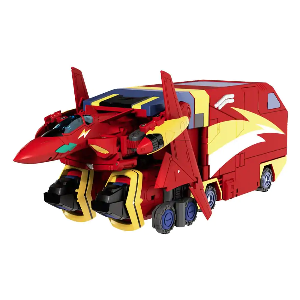 Transformers x Macross 7 Synergenex Actionfigur Basara Prime Produktfoto