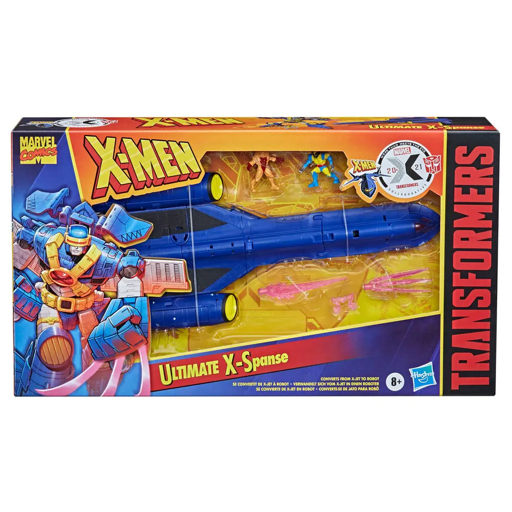 Transformers x Marvel X-Men Animated Actionfigur Ultimate X-Spanse 22 cm termékfotó
