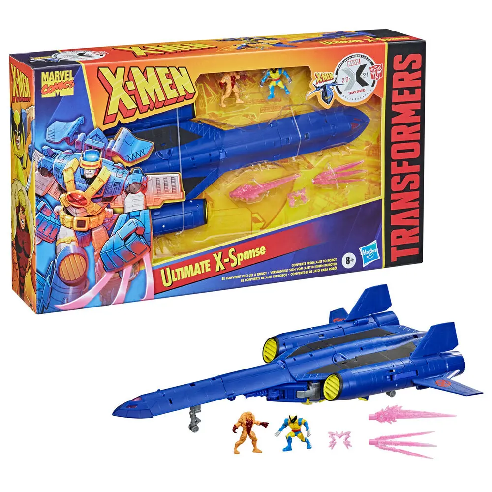 Transformers x Marvel X-Men Animated Actionfigur Ultimate X-Spanse 22 cm termékfotó