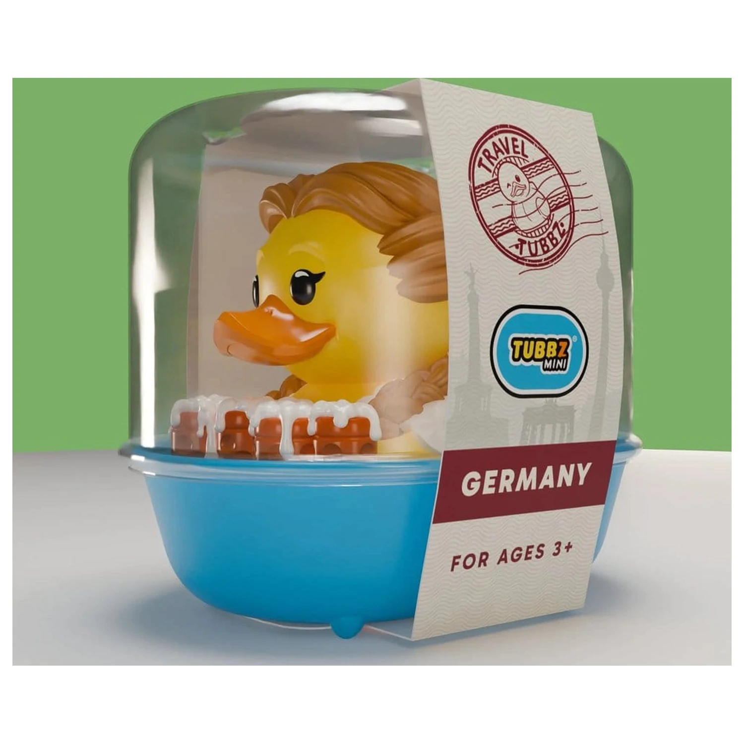Travel Tubbz Mini PVC Figur Deutschland 5 cm Produktfoto