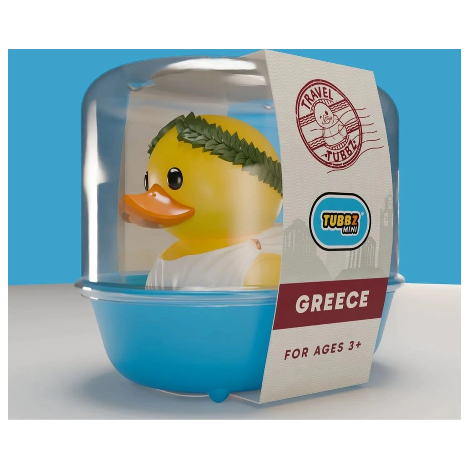Travel Tubbz Mini PVC Figur Griechenland 5 cm Produktfoto