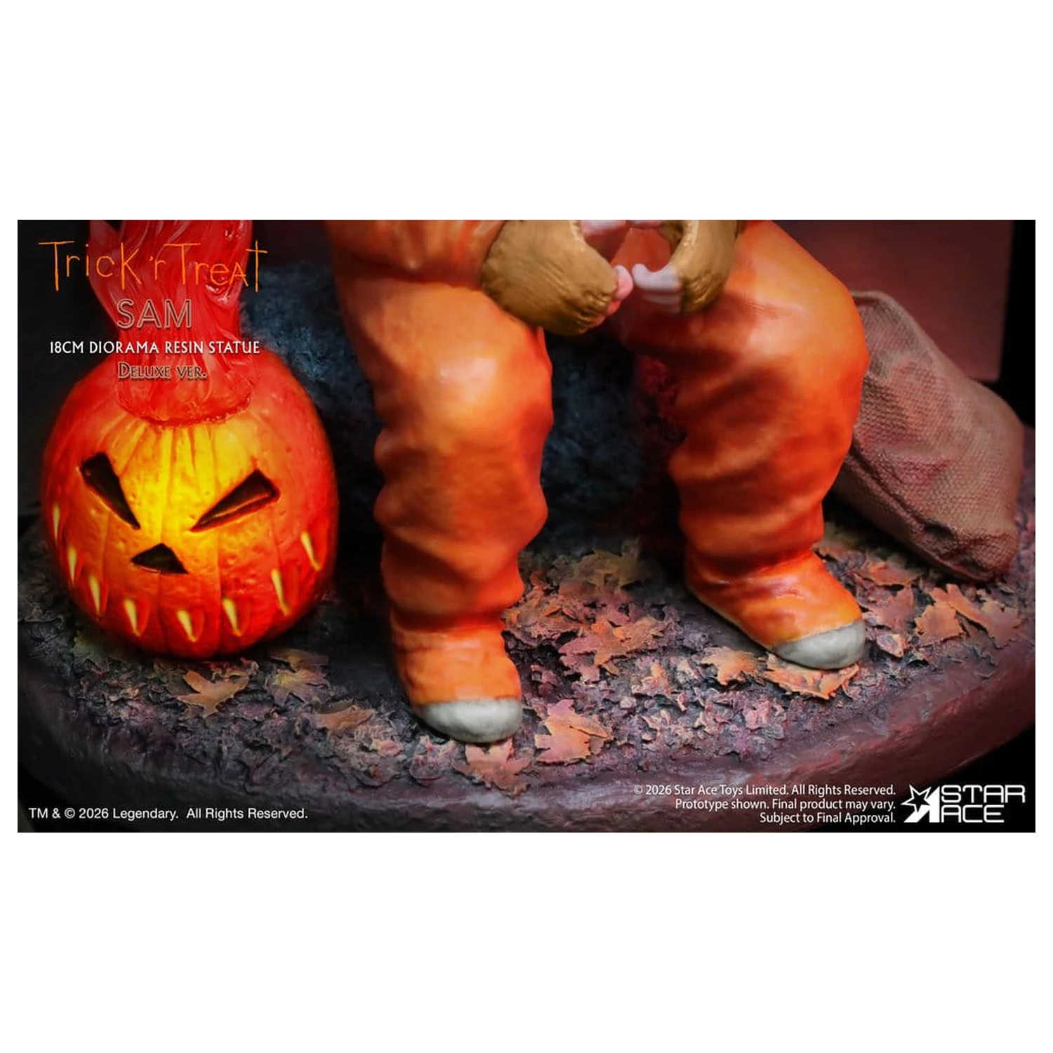 Trick R Treat Diorama Kunstharz Statue Sam DX 18 cm Produktfoto
