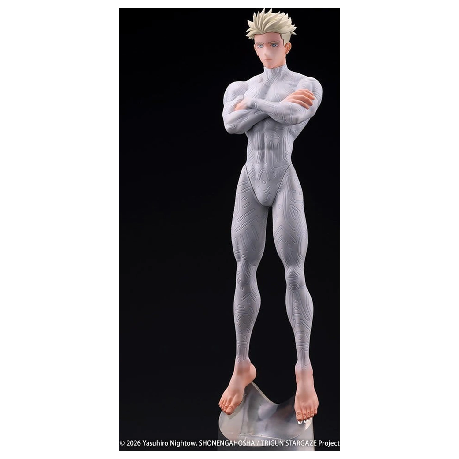 Trigun Oshi Works PVC Figur 1/8 Millions Knives 27 cm Produktfoto