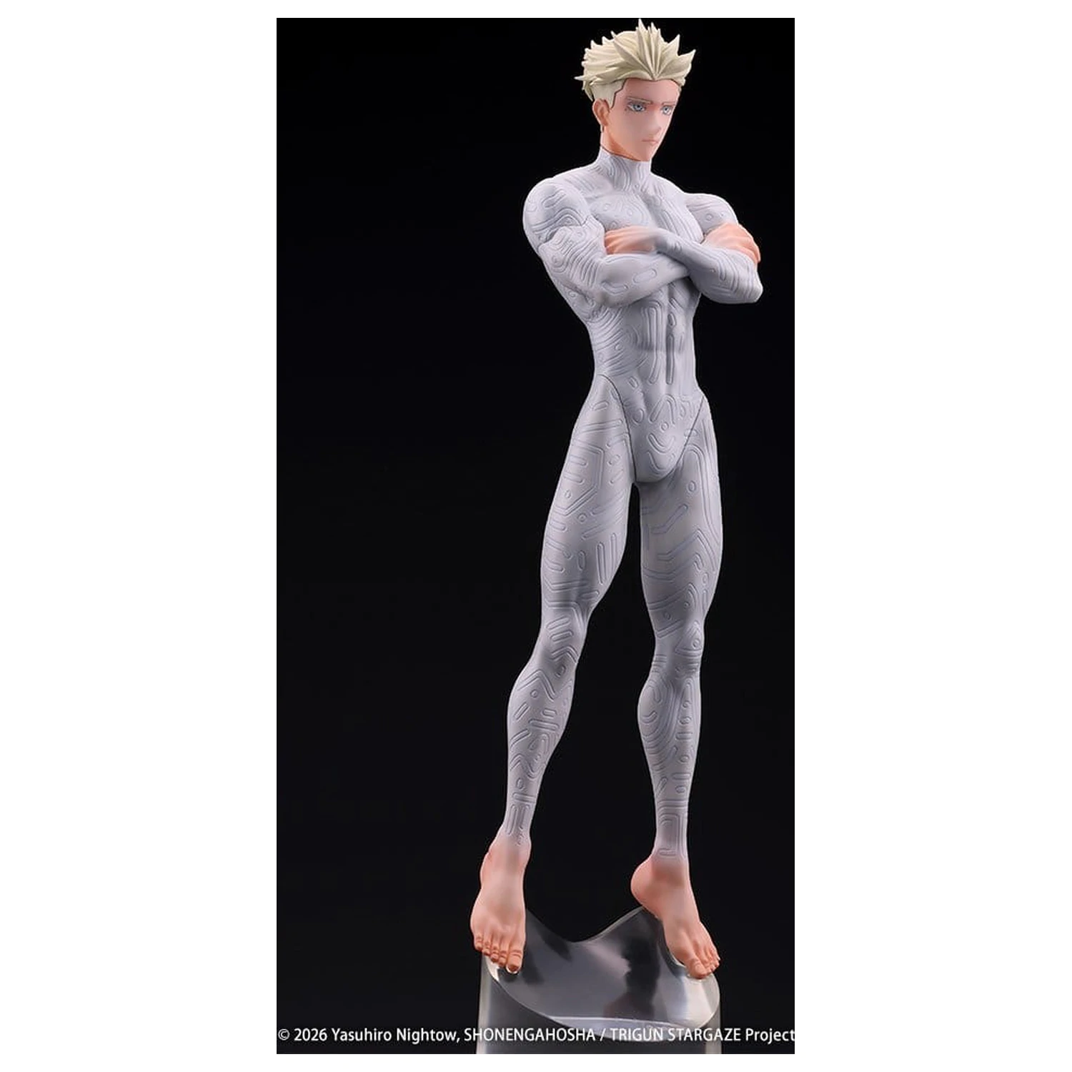 Trigun Oshi Works PVC Figur 1/8 Millions Knives 27 cm Produktfoto