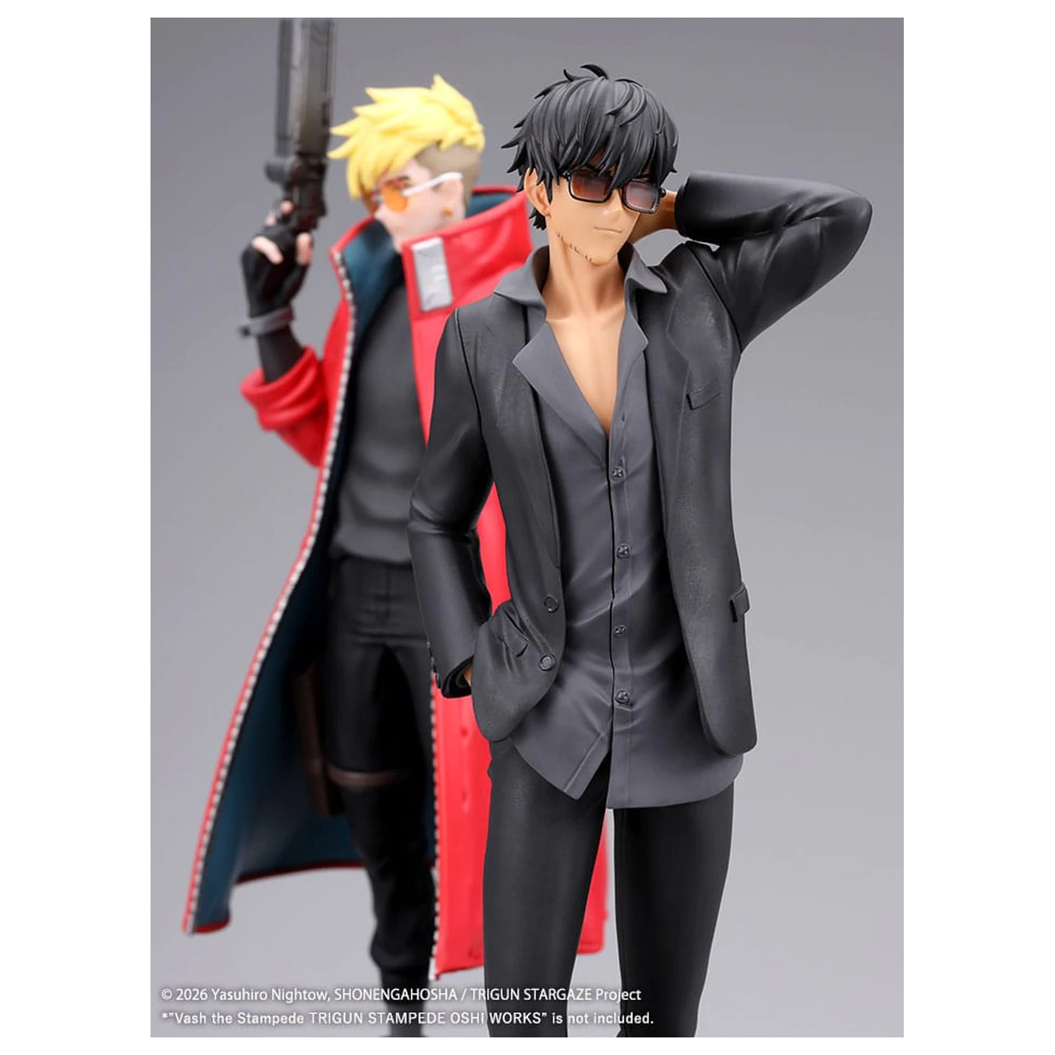 Trigun Stampede Oshi Works Statue 1/8 Nicholas D. Wolfwood 22 cm Produktfoto
