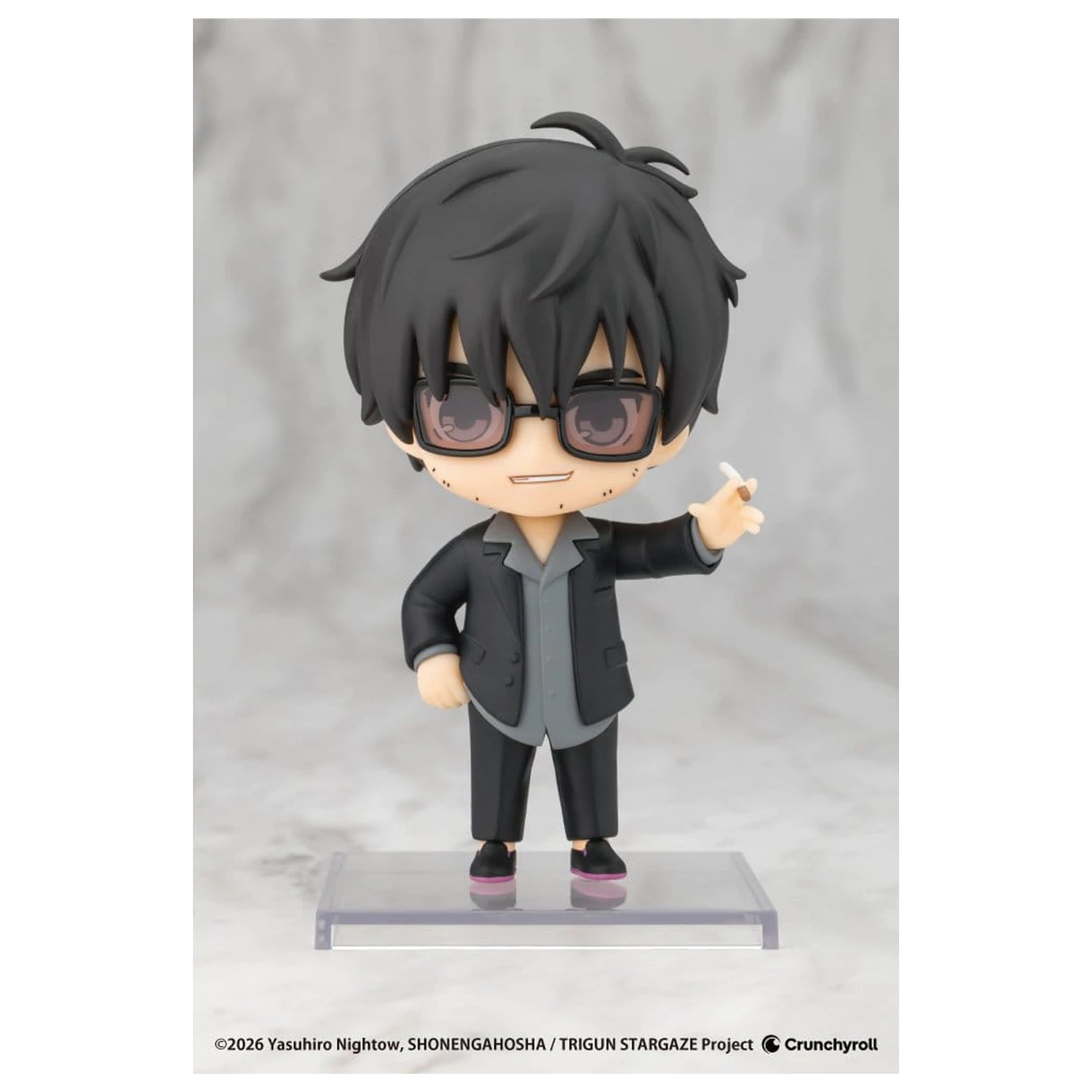 Trigun Stargaze Oshi Works Mini Mini Figur Nicholas D. Wolfwood 10 cm Produktfoto