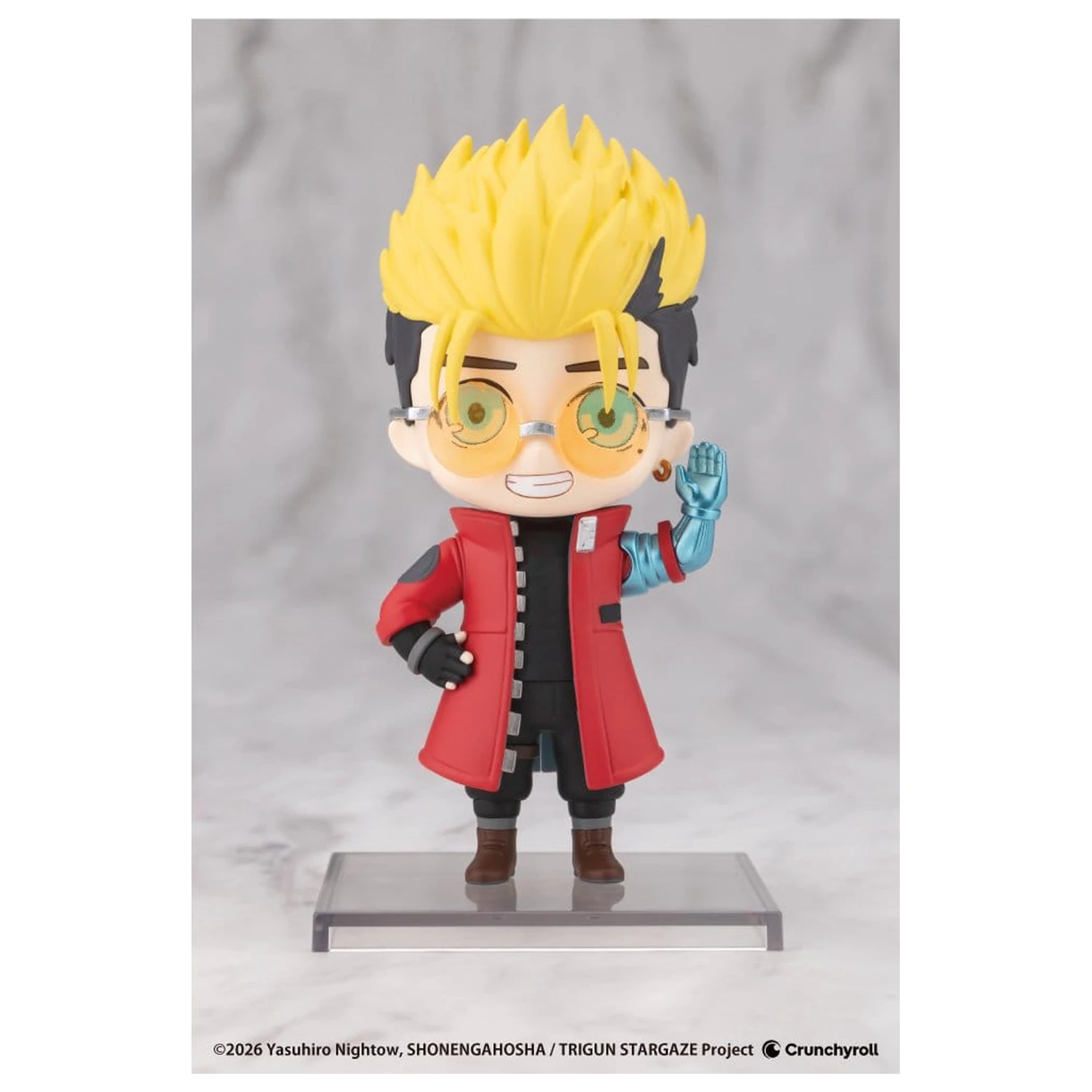 Trigun Stargaze Oshi Works Mini Mini Figur Vash the Stampede 10 cm Produktfoto