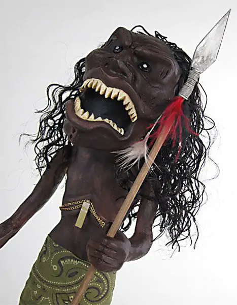 Trilogy of Terror Statue Zuni Warrior 38 cm Produktfoto