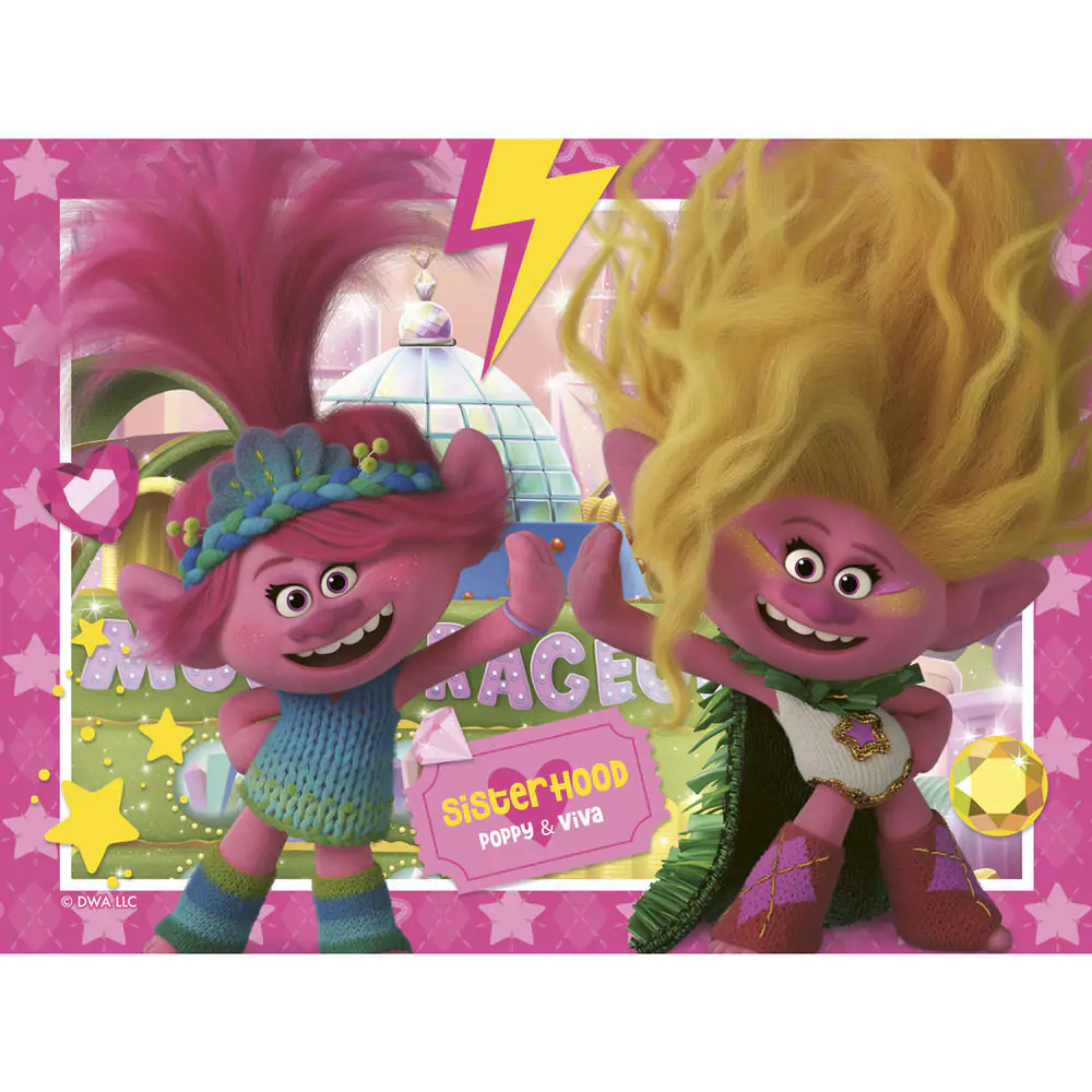 Trolls 3 Puzzle 12-16-20-24St Produktfoto