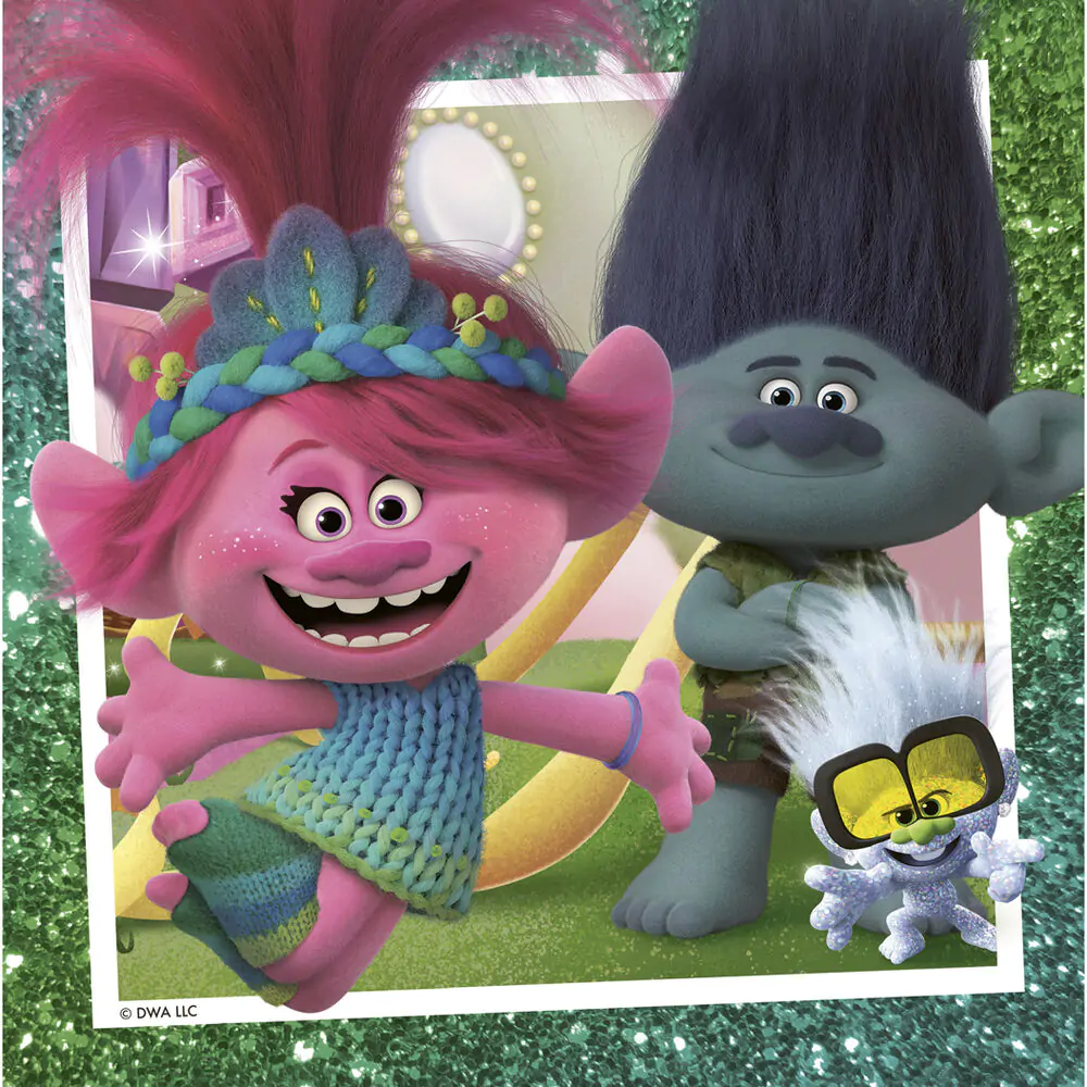 Trolls 3 Puzzle 3x49St Produktfoto