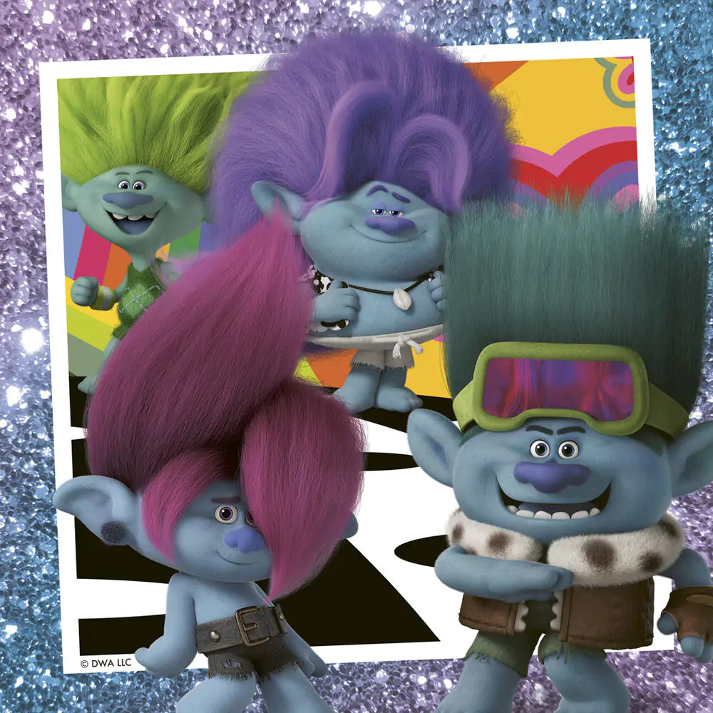 Trolls 3 Puzzle 3x49St Produktfoto