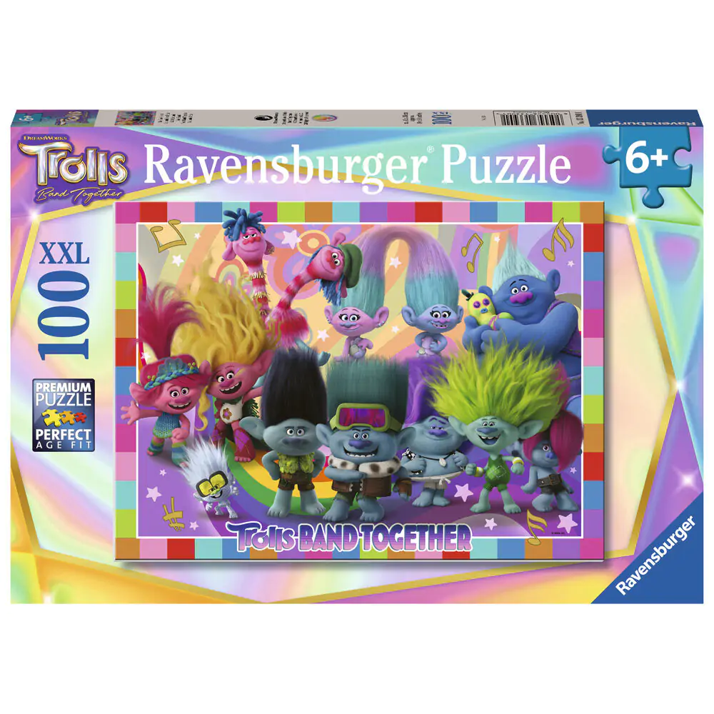 Trolls 3 XXL Puzzle 100St Produktfoto