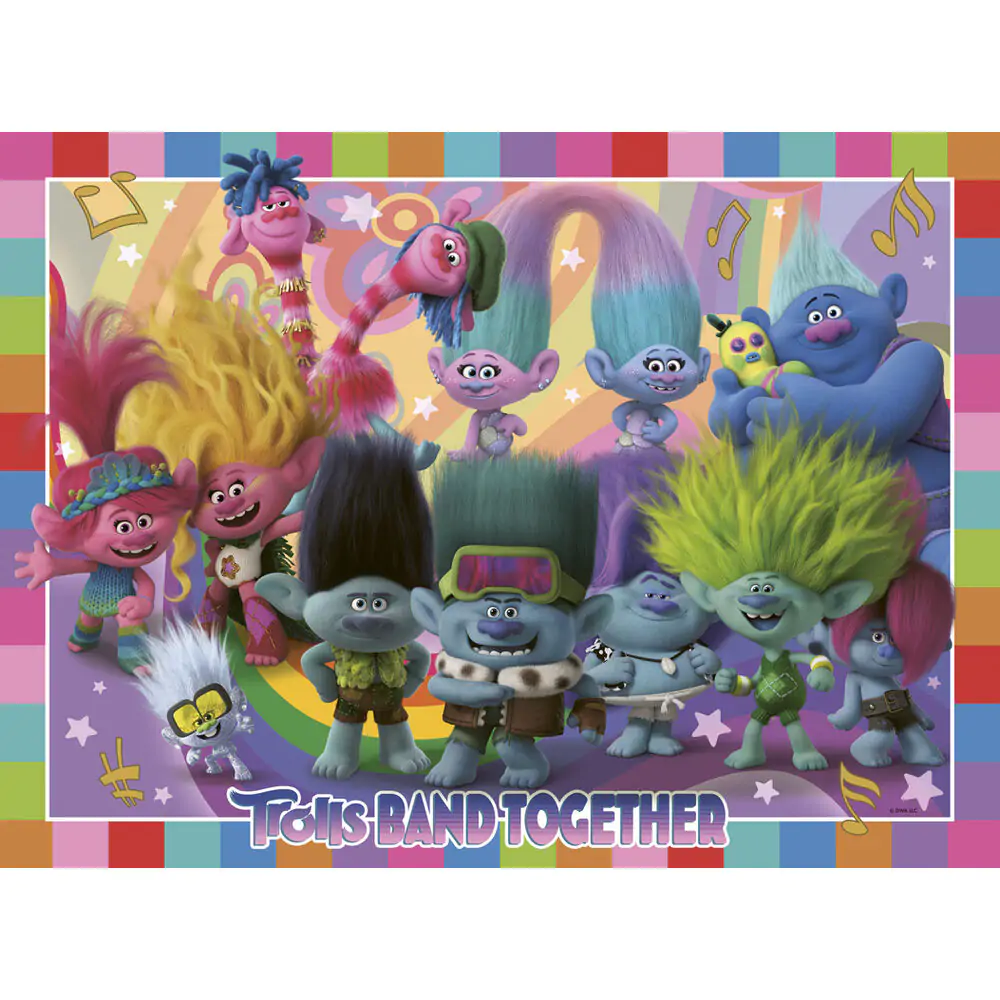 Trolls 3 XXL Puzzle 100St Produktfoto