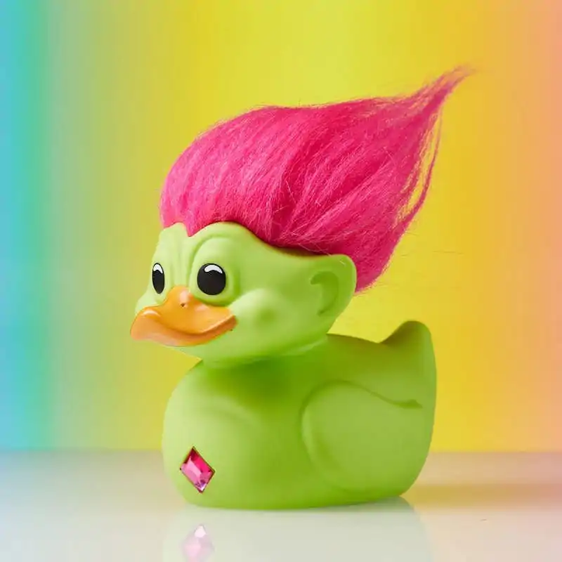 Trolls First Edition - Green Troll with Pink Hair Tubbz Figur termékfotó