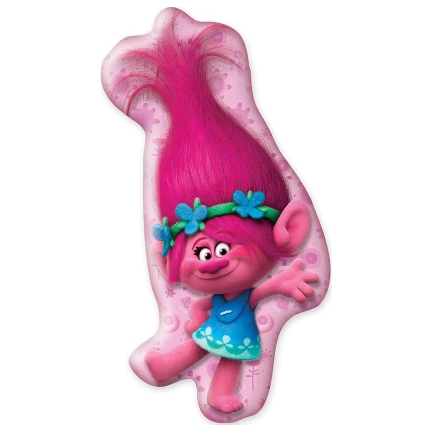 Trolls geformtes Kissen 40 cm Produktfoto