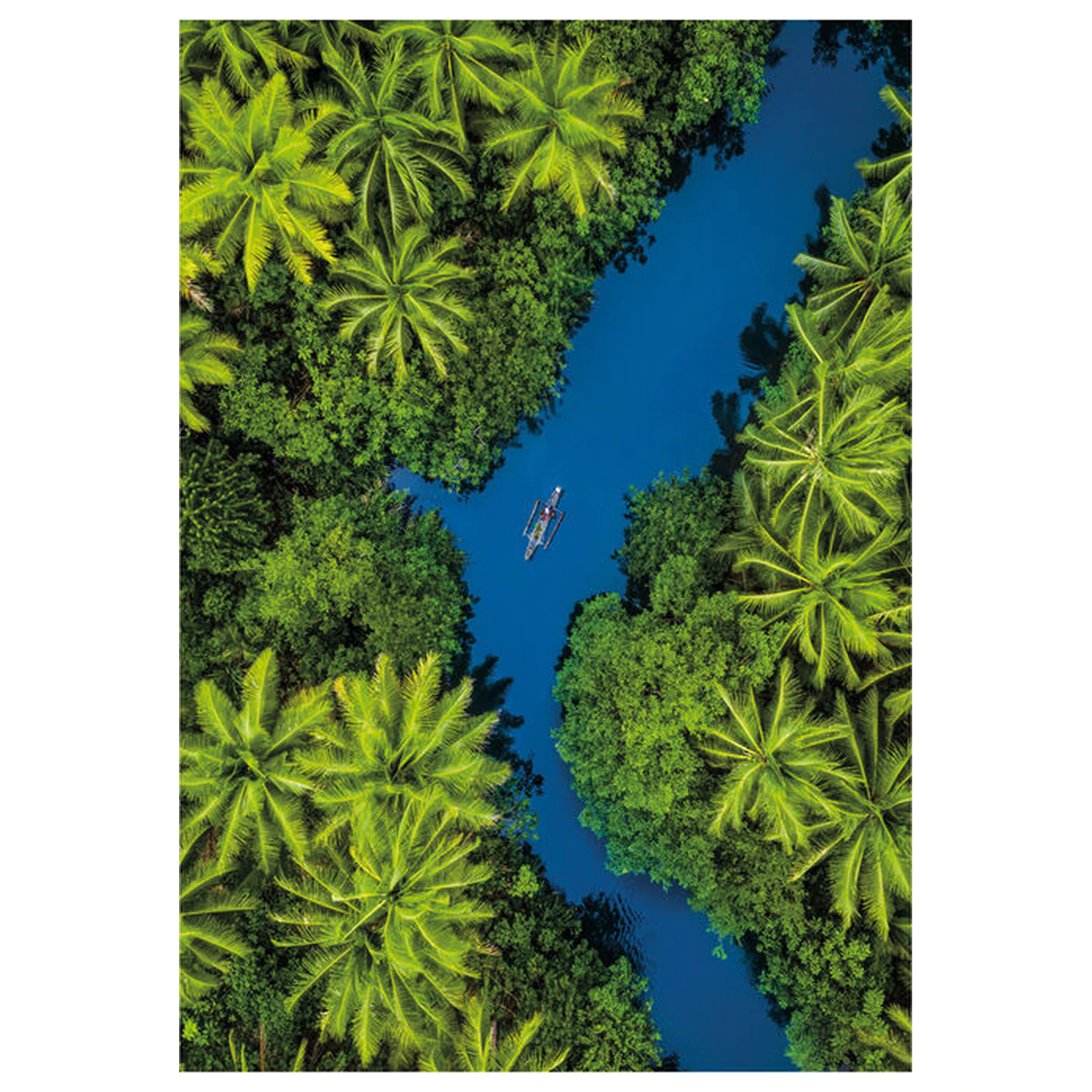 Tropical Aerial View Puzzle 500 Teile Produktfoto