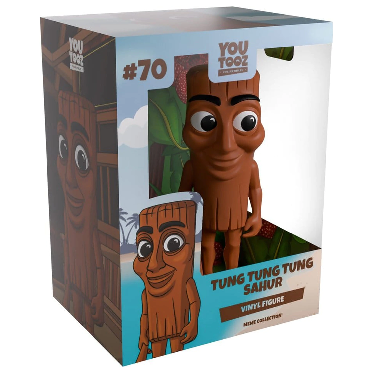 Tung Tung Tung Sahur Vinyl Figur 11 cm Produktfoto