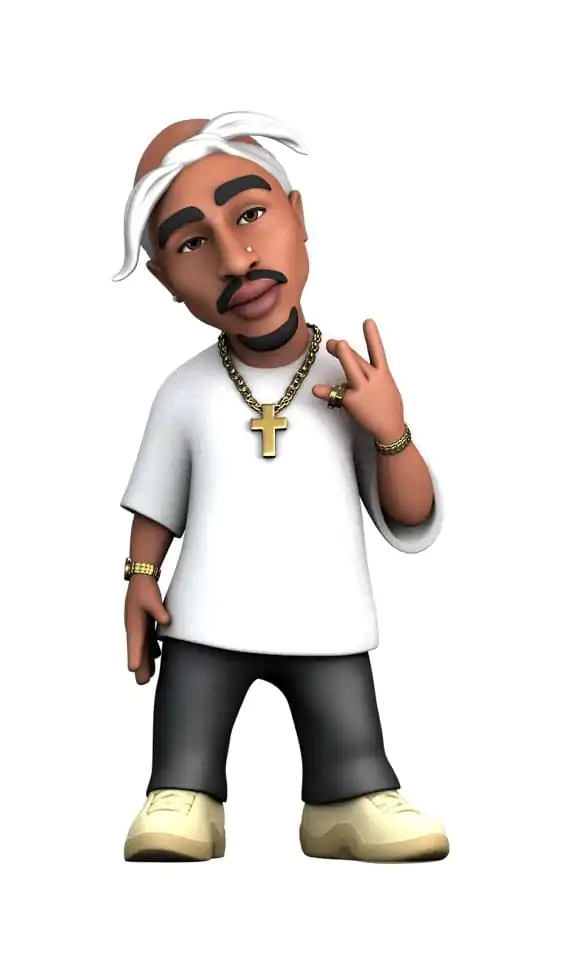 Tupac Comics Minix Figur Tupac Shakur 12 cm Produktfoto