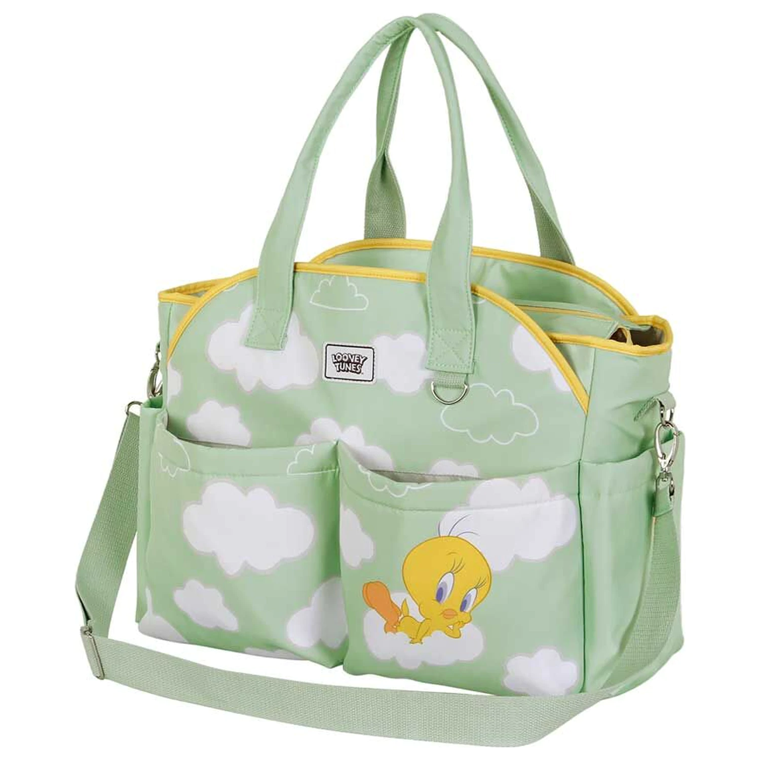 Tweety Clouds Wickeltasche Produktfoto