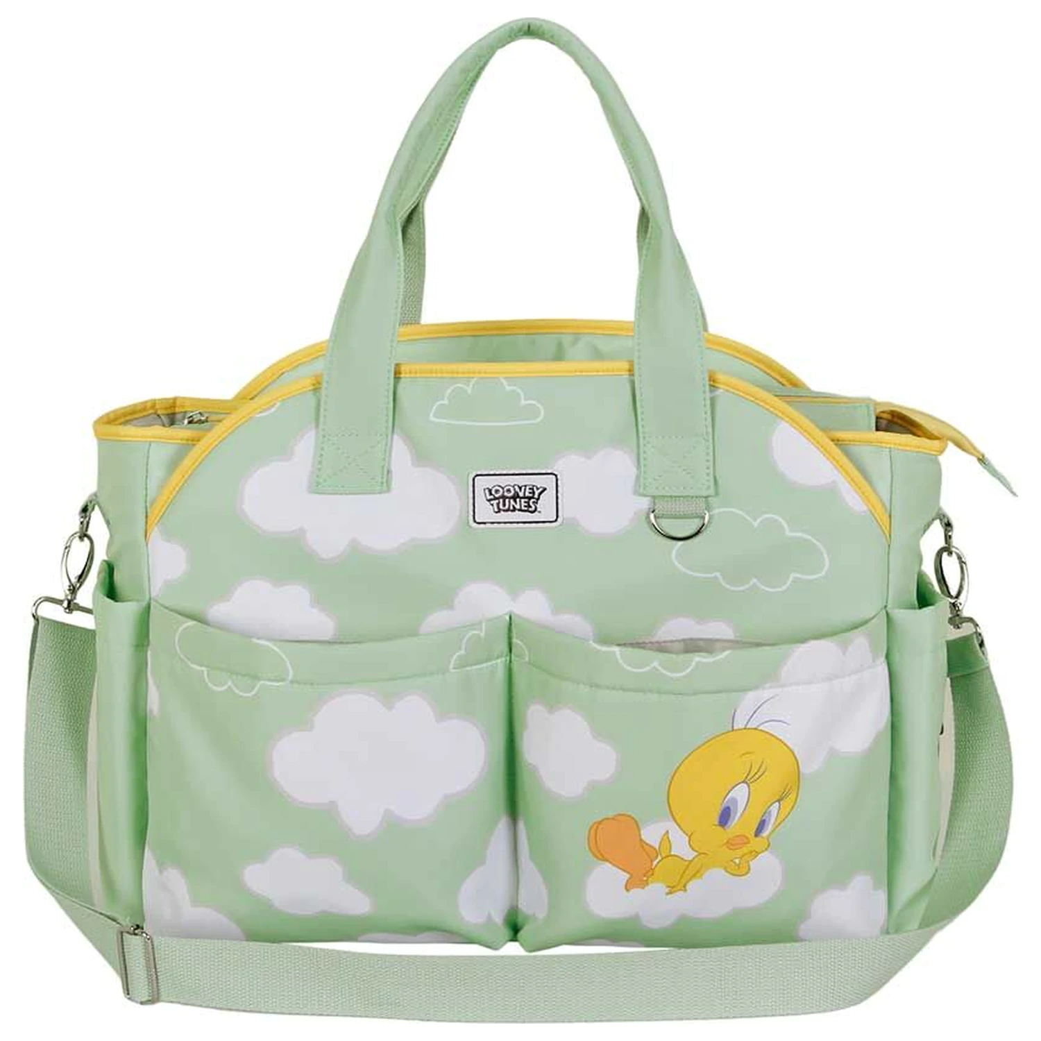 Tweety Clouds Wickeltasche Produktfoto
