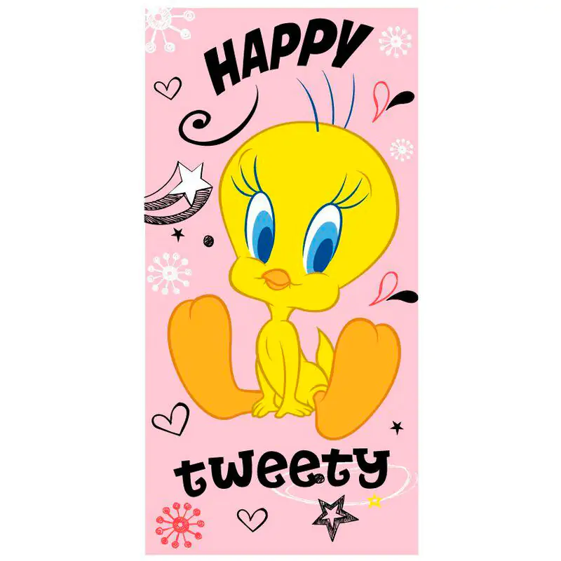 Tweety Microfaser Strandtuch Produktfoto