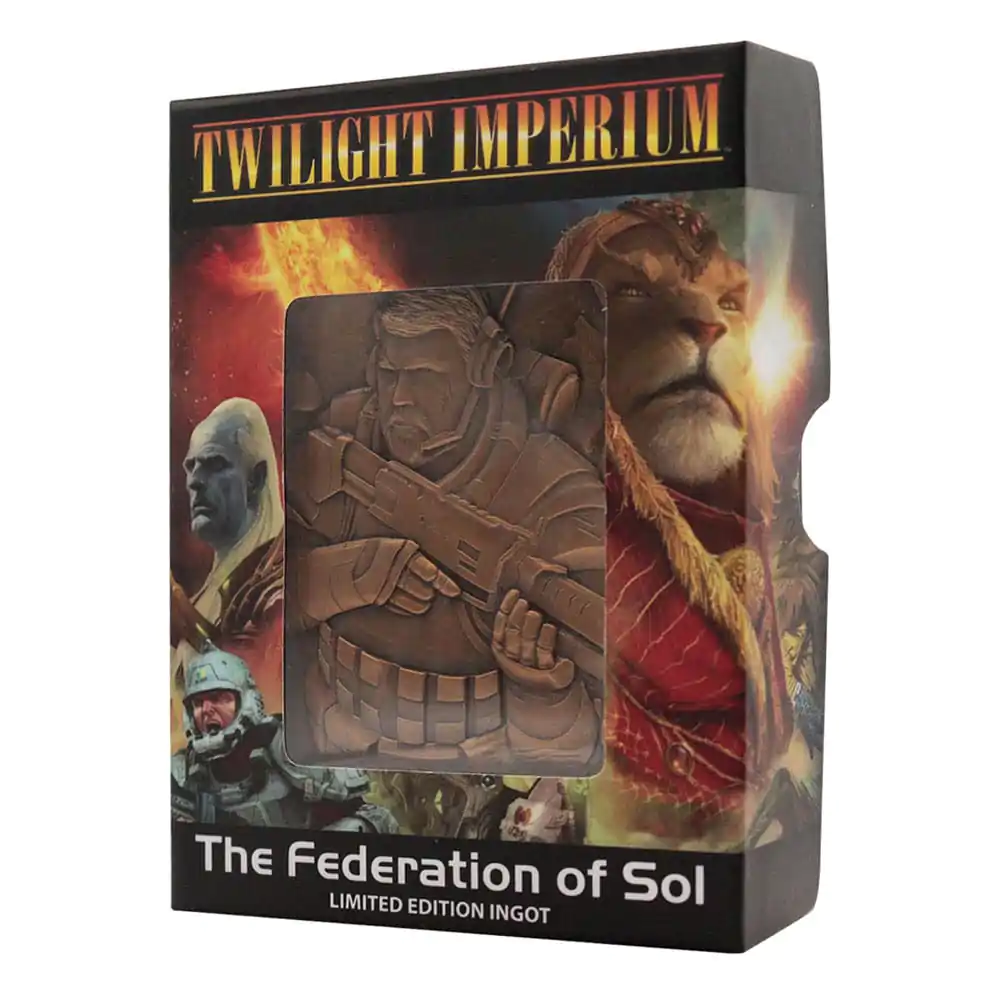 Twilight Imperium Metallbarren The Federation of Sol Limited Edition termékfotó