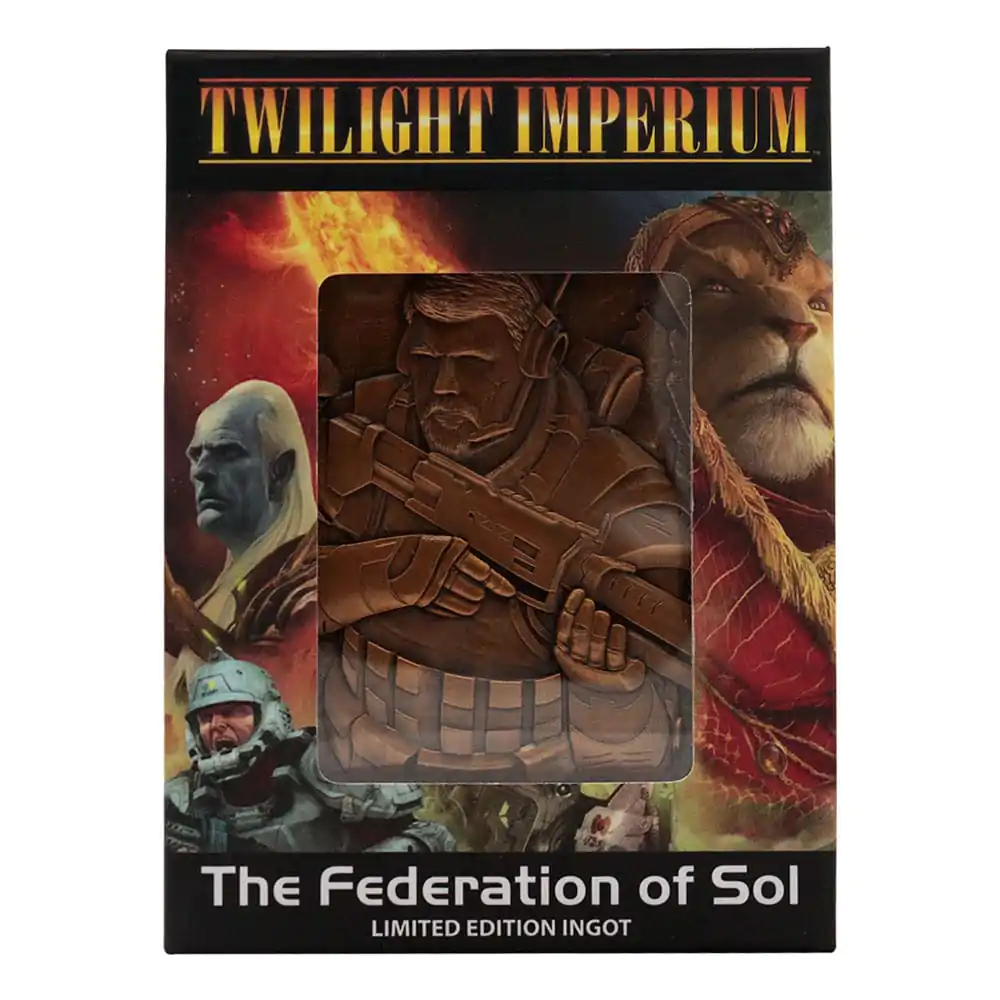 Twilight Imperium Metallbarren The Federation of Sol Limited Edition termékfotó