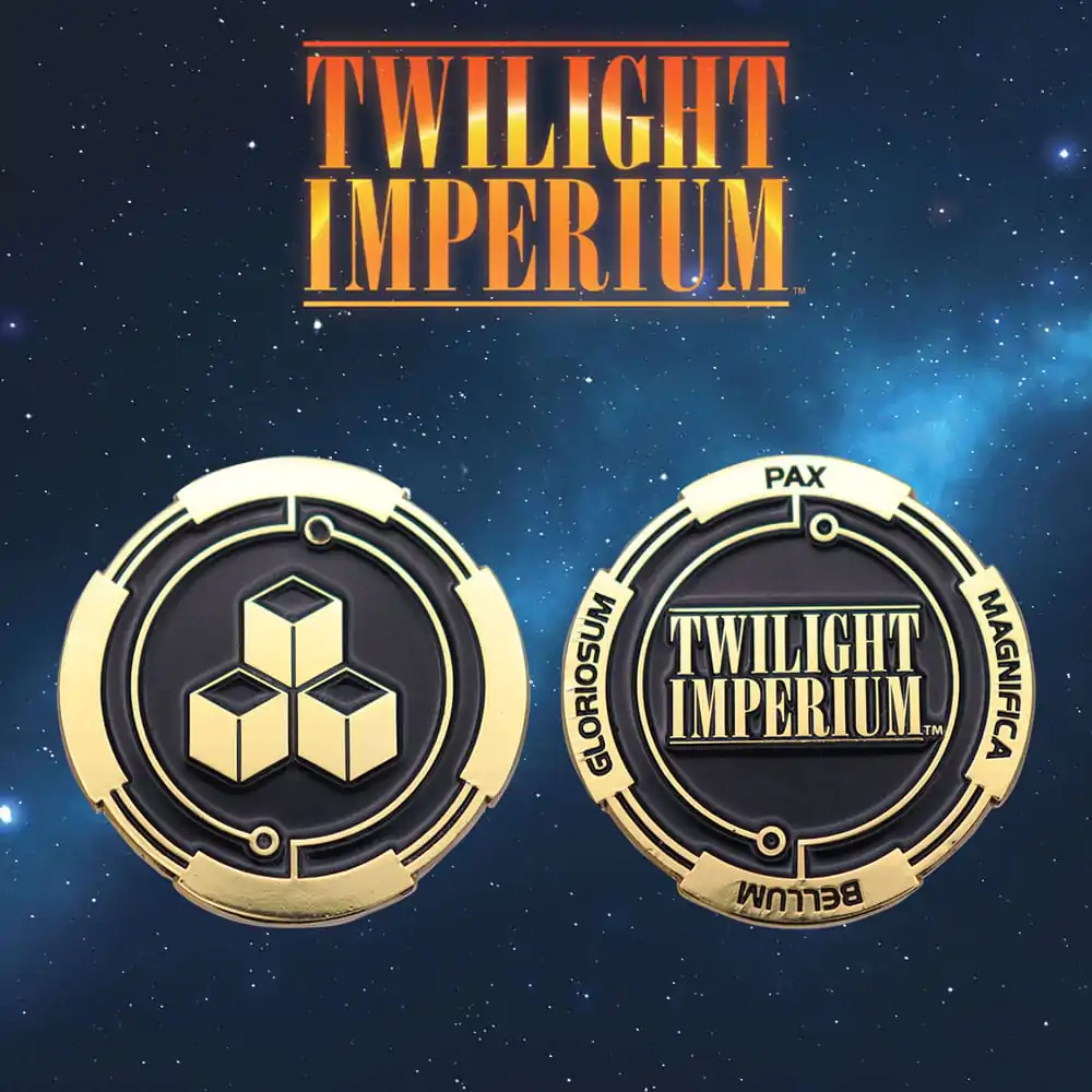 Twilight Imperium Sammelmünze Trade Goods Limited Edition Produktfoto