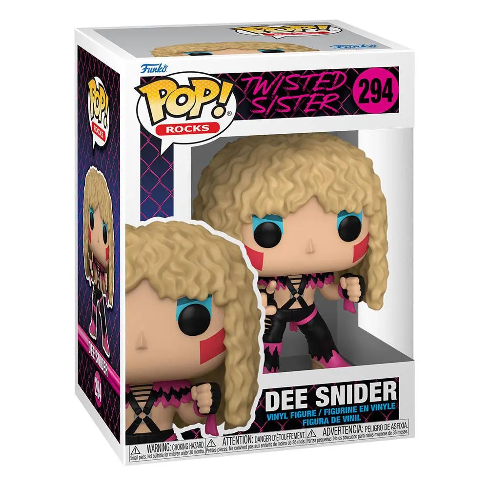 Twisted Sister POP! Rocks Vinyl Figur Dee Snider 9 cm Produktfoto